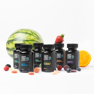 Introducing Just Live’s Line of Great Tasting CBD Infused Gummies