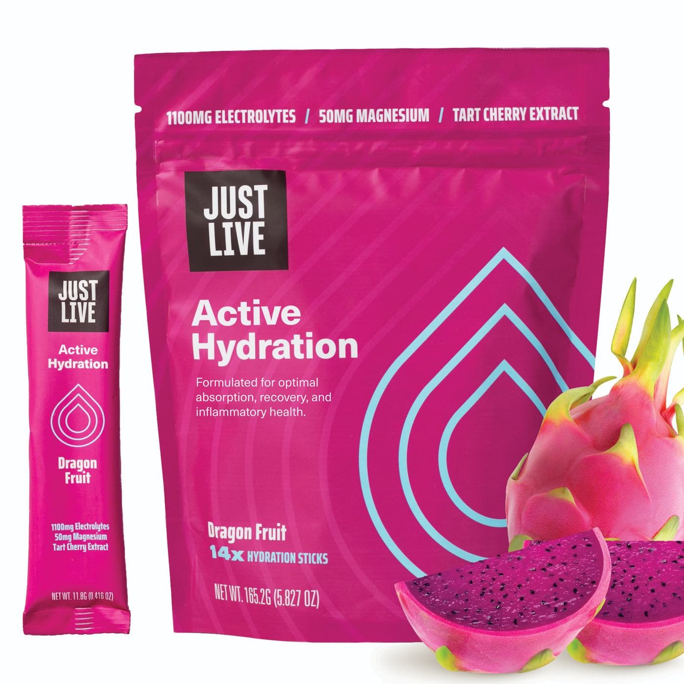 Dragon Fruit Active Hydration – Just Live