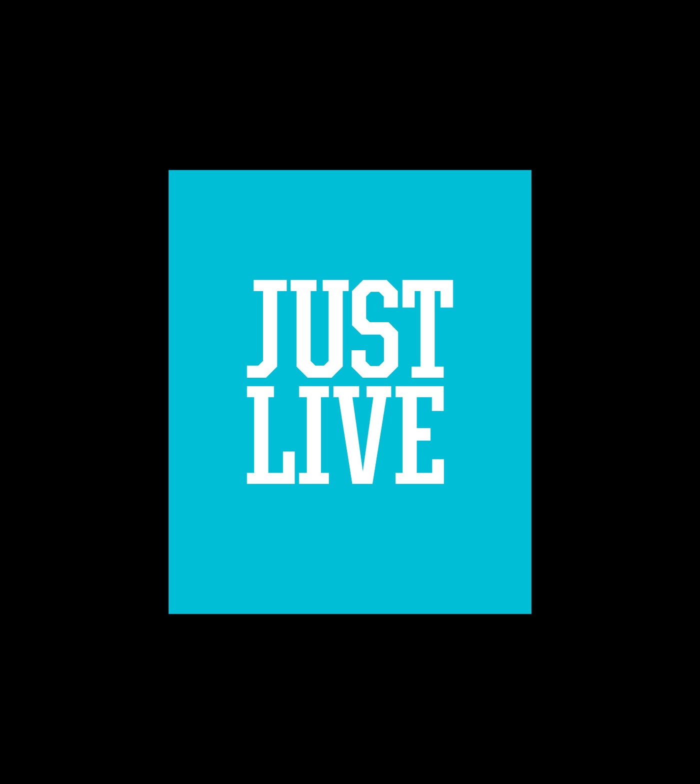 Just Live Box Logo | Long Sleeve