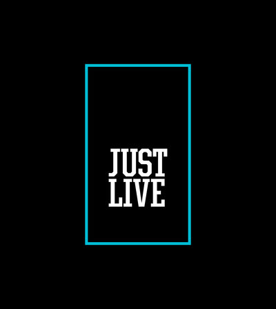 Just Live Outline Logo | Long Sleeve